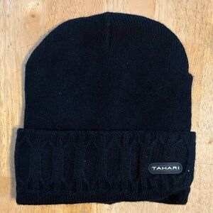 Tahari Dark Knit Beanie